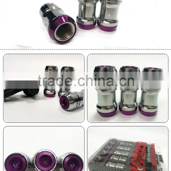 Steel Material Racing Formula Nut Set Anti Theft Wheels Lug Nut photo-2