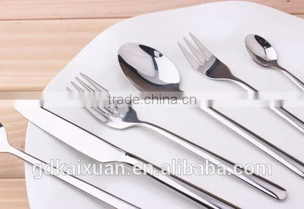 Mirror Polish Metal Cutlery Stainless Steel KX-S173 photo-2