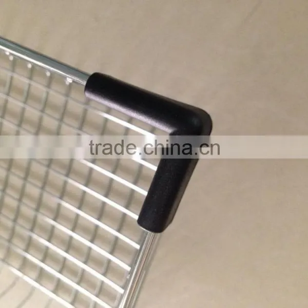 400mm*300mm*190mm Supermarket Metal Hand Basket Shopping Baskets photo-3