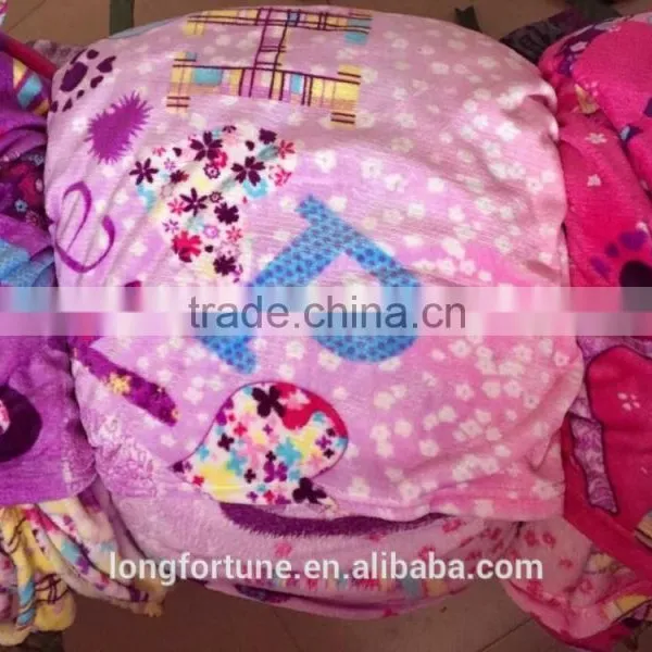 Korean Blanket Cheap Flannel Fleece Blankets Stock Blankets photo-2
