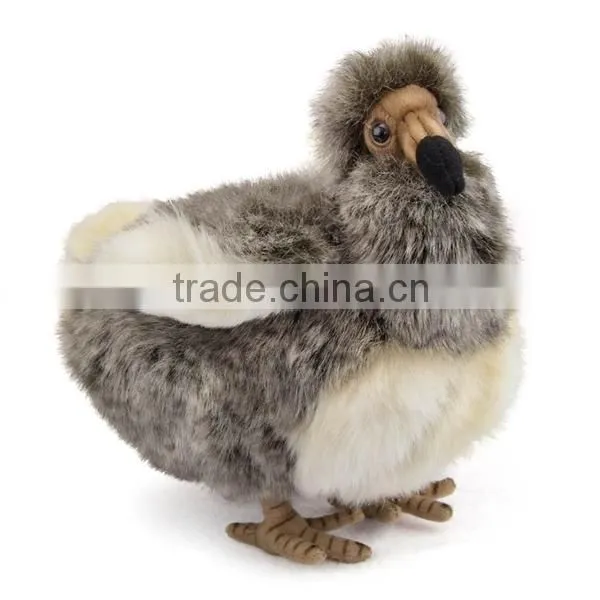 Manufactured Gary Dodo Plush Logo Imprinted Customized Mascot Stuffed Wild Animal Toys