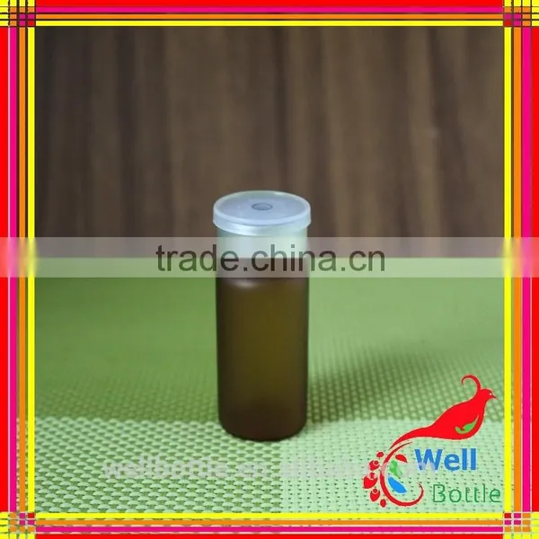 Pharmaceutical Amber Glass Bottle for Penicillin Bottle With Aluminum Cap for Pill Bottle With Flip Top Cap photo-4