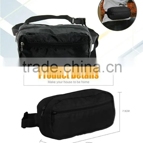 Convenient Multifunctional Polyester Luggage Travel Waist Pouch photo-3