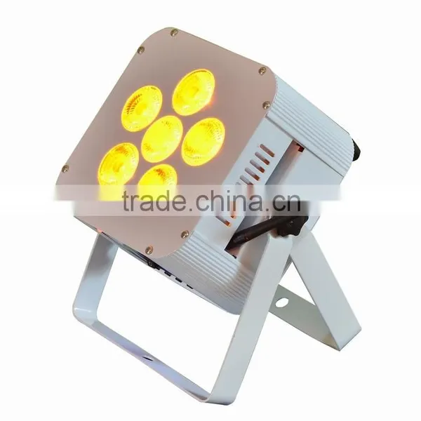 Battery Wireless 6*10w 4in1 Rgbw White Led Stage Lighting photo-4