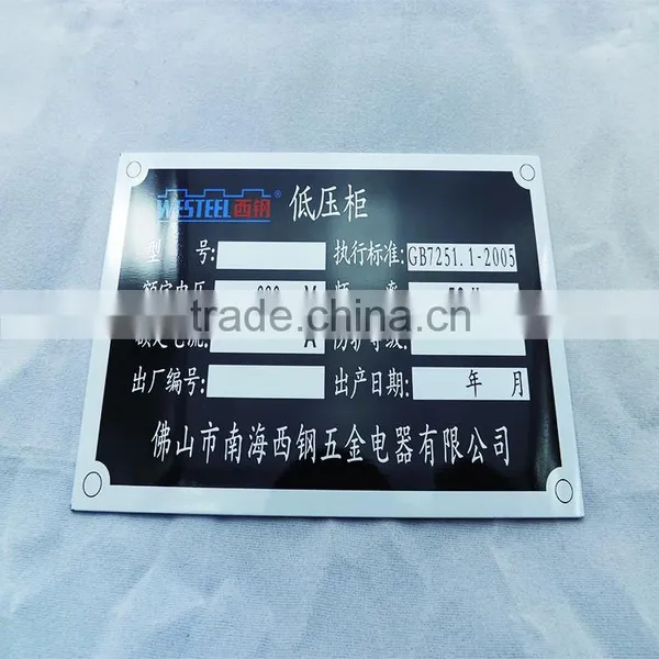 Highly Versatile Visual Impact Printing Aluminum Epoxy Resin Dome Label