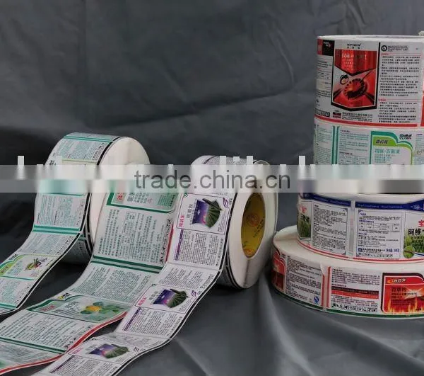 Bottle Print Sticker
