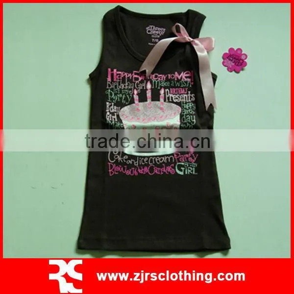 Womens Rib Cotton Tank Top Custom Print Tank Top