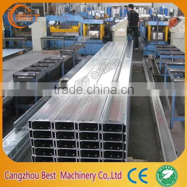 C Purlin Cold Roll Forming Machine photo-2