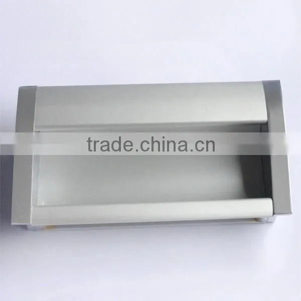 China Manufacturer Aluminum+Zinc Alloy Door Hidden Handle D3068 photo-2