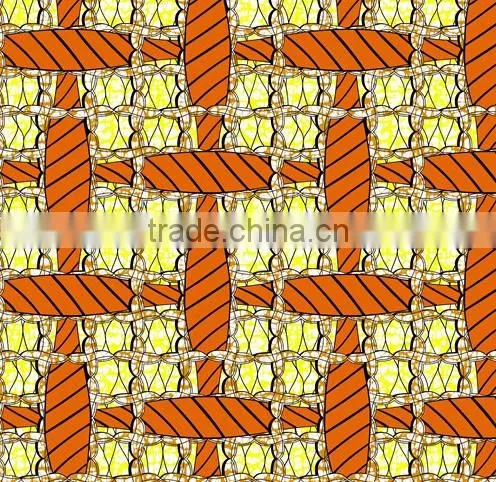 100% Cotton African Wax Fabric photo-2