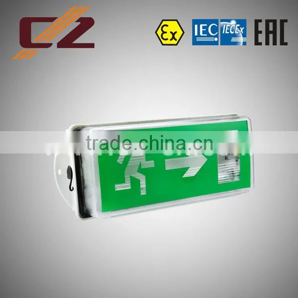 Zone 1,2,21,22 Explosion-proof Emergency Exit Marking Light Fittings 1x8W/2x8W/3x8W/LED3W photo-3