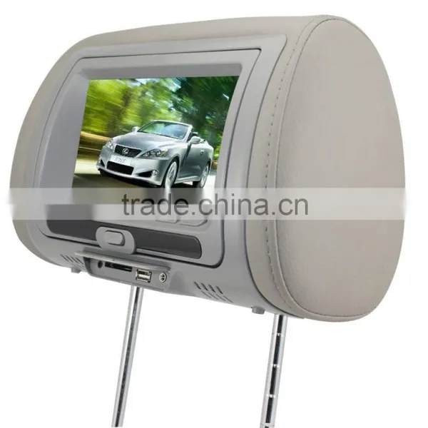 7" Inch Headrest DVD Monitor Supporting DVD-R,SVCD,VCD,CD,CD-RW,MP3,MPEG4(DVIX) photo-5