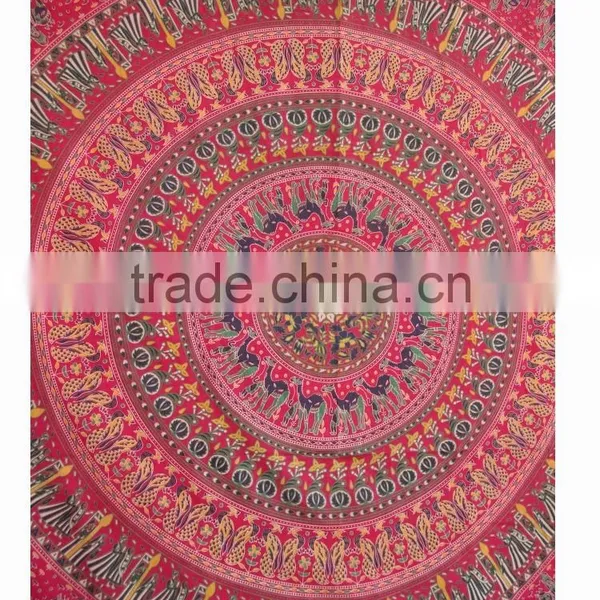 Indian Decor Mandala Tapestry Wall Hanging Hippie Throw Bohemian Twin Bedspread Yoga Mat Gift photo-4