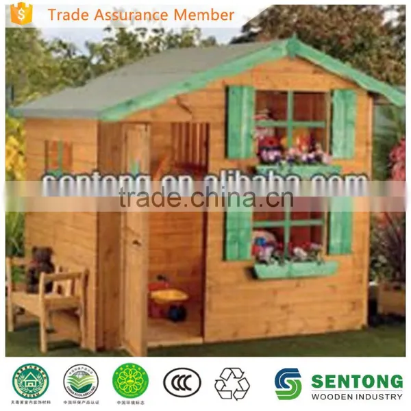 2015 Two-storey Spacious Children Wooden Playhouse