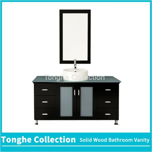 Double Bathroom Vanity Freestanding Bath Cabinetry China photo-2