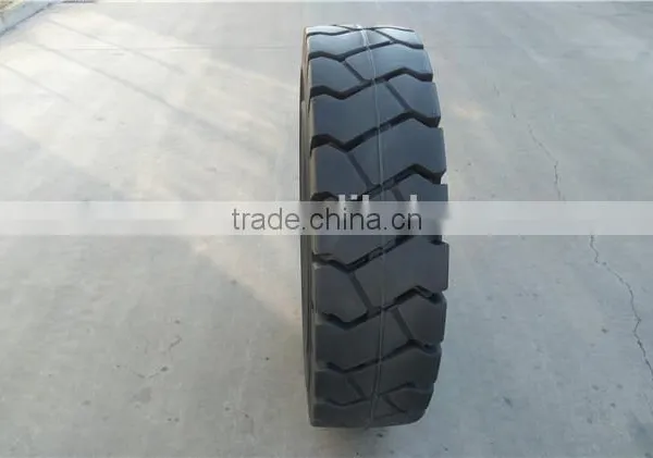New Otr Solid Rubber Reach Stackers Forklift Tire 12.00-20 14.00-24 photo-3