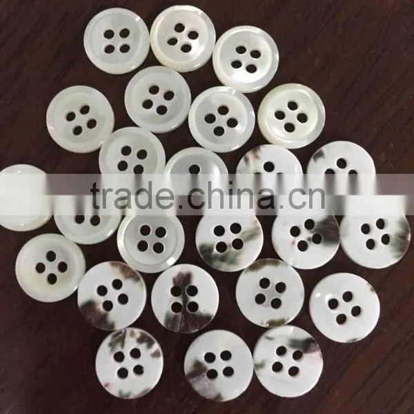 Four Holes Trochus Button for Garment photo-2