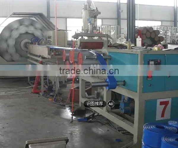 PVC Fiber Reinforcing Hose Production Line/PVC Soft Pipe Making Machine/pvc Garden Hose Production Line photo-3