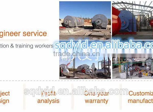 Shangqiu Dayi Continuous Waste Tyre Recycling Plant With ISO & CE photo-3