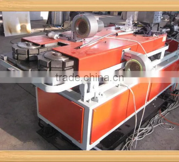 PE Flat Pipe Corrugated Pipe Production Line photo-2