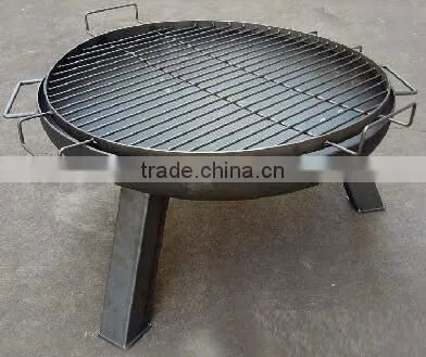 Outdoor Black Iron Fire Pit photo-2