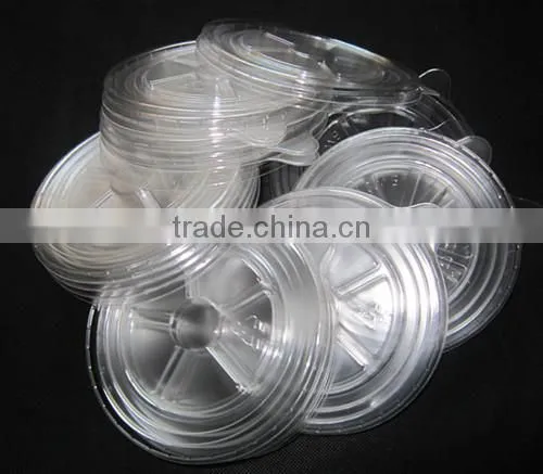 Customized Disposable Clear Plastic Bowl Lid photo-2