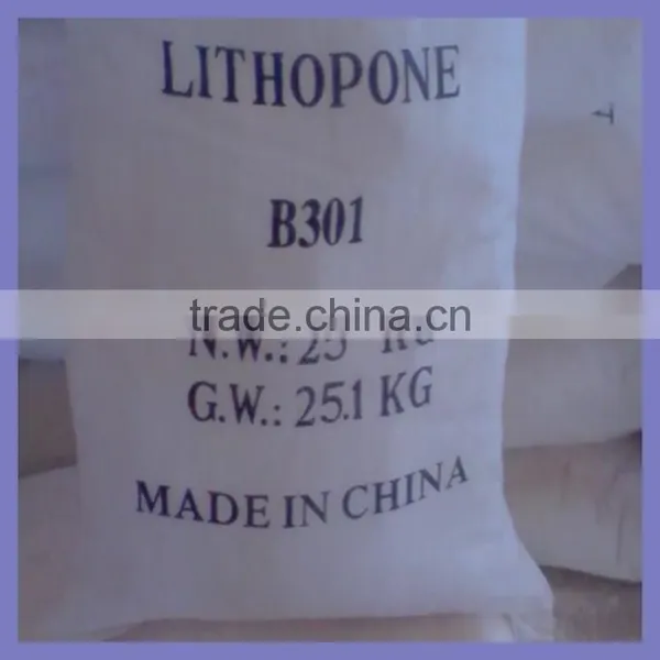 Barium Zinc Sulfate/ Lithopone B301,B311 (28%-30%) for Paints, Coating, Plastic, Rubber,masterbatch Use