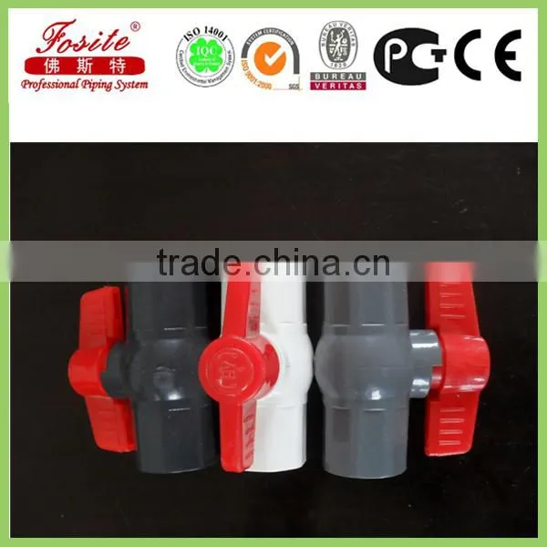 Wholsole Professiional Plastic Pvc/upvc Ball Valve photo-4