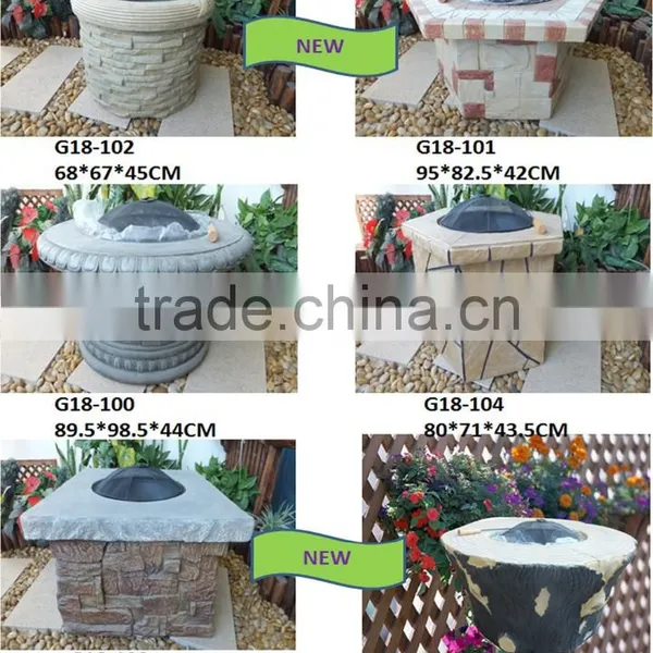 Wonderful Warming Garden Clay Fire Pit photo-2