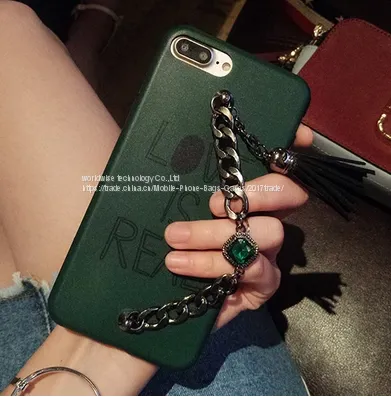 Imitation PU Leather Cell Phone Cover Case Mobile Phone Cases for IPhone7/7Plus/6/6s/6plus/6splus Diamond Soft Shell photo-2