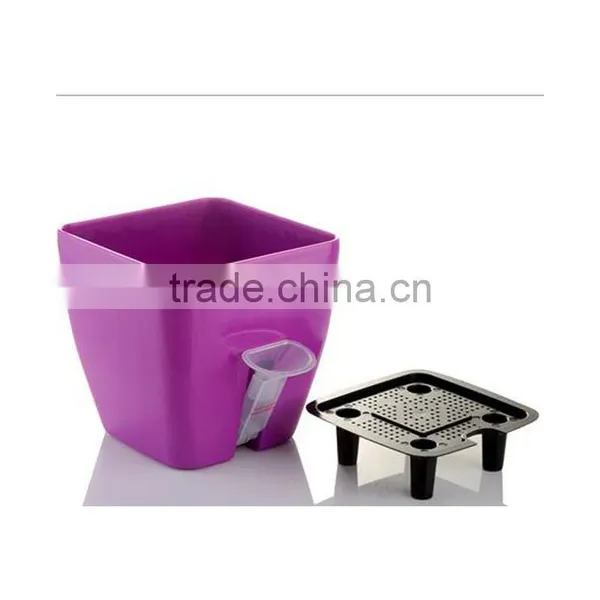 Flower Pots Wholesale Various Size Square Plastic Flower Pot photo-4