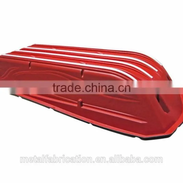 Plastic Heavy Duty Sled in Red Color photo-2