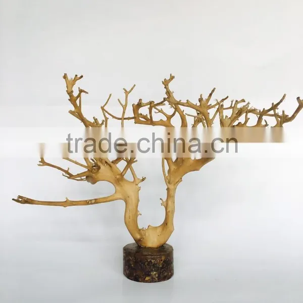 Natural Unique Branches + Rasin Base Decorative Aquarium Ornament photo-2