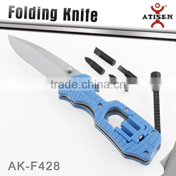 Top Grade Camping Knife Outdoor Rescue Combat Multi Tools Hunting Folding Knife photo-2