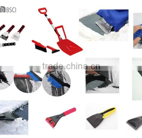 ABS Scraper EVA Handle Car Window Scraper Squeegee photo-2