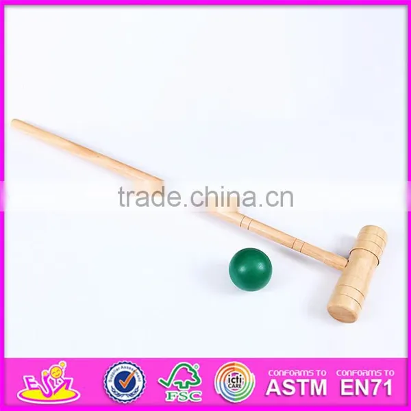 2016 Wholesale 6 Player Funny Children Wooden Croquet Indoor W01A168 photo-4