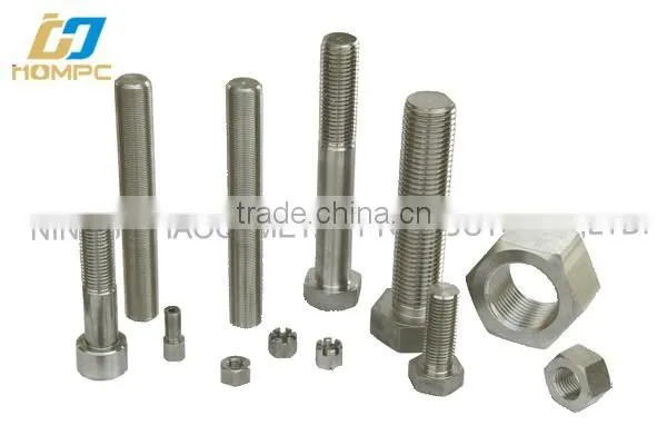 High Strength Good Price Stainless Steel DIN ANSI ASME Standard / Non-Standard Size Bolt And Nut photo-2
