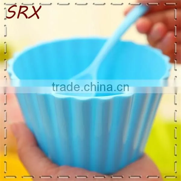 6 Inch Manufacture Food Grade PP Plastic Salad Bowl photo-3