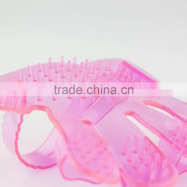 Silicone Mini Pet Bath Toys Pet Items Grooming Bath Massage Gloves photo-2