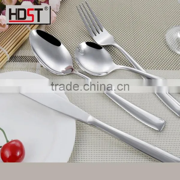 China Factory Direct High Grade 410 Stainless Canteen Cutlery;discount Wholesale Flatware photo-3