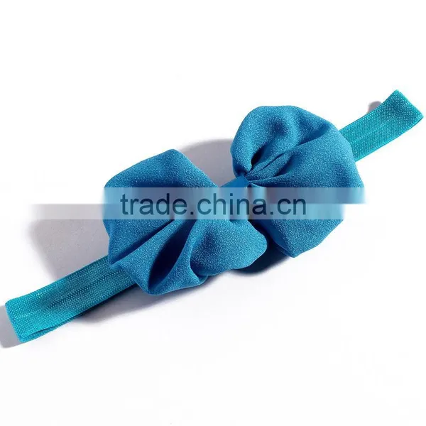Fabric Handmade Bow Hair Band for Kid's Hair Accessories photo-6