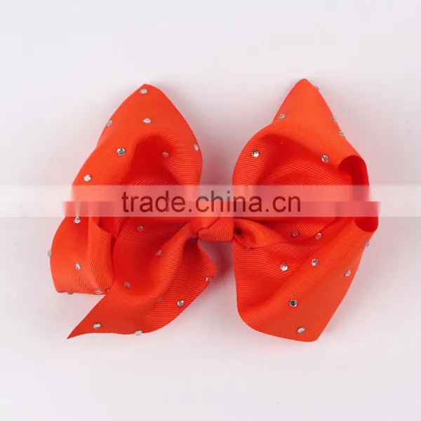 Promotion Seasonal Women Large Rhinestone Jojo Siwa Hair Bow With Clips photo-2