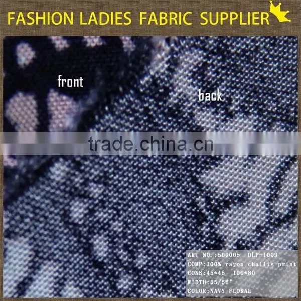 New Fashion 100% Rayon Challis Print Wholesale 100% Rayon Print for Lady's Dress photo-6