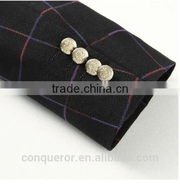 Grid Window Pane Man Suit.BSPL0633 photo-4