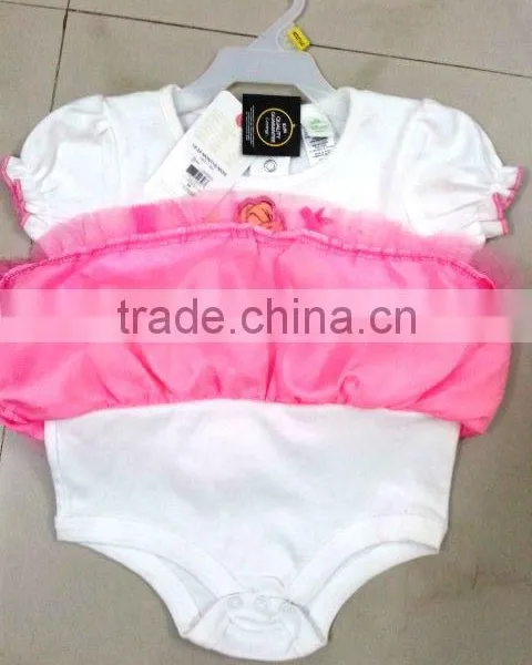 KIDS GIRLS DRESS WITH ROMPER (Garment Stock Lots / Apparel Stock / Stocklots / Garment Apparel From India) photo-4