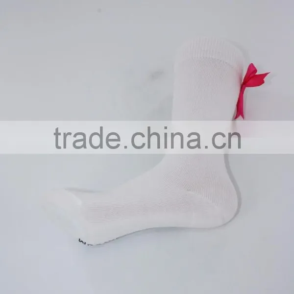 Wholesale Children Girl Knee High Socks With Bow photo-5