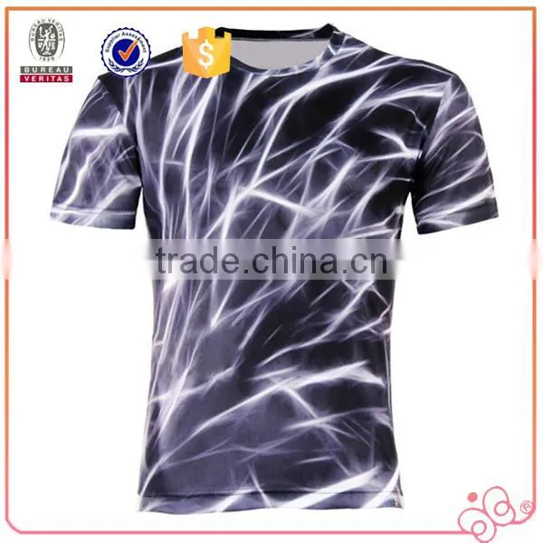 2016 New Style 3D Printing Latest t Shirt Designs for Men