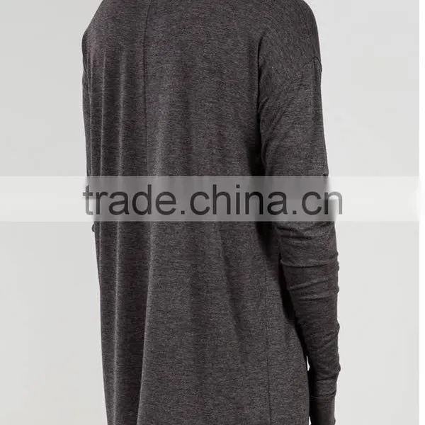 2016 Summer Long Sleeve t Shirt Extended t Shirt Sport Hip Hop Oversized t Shirt Streetwear Loose Tee Shirt photo-2