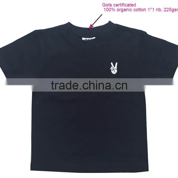 Wholesale Gots Certification 100% Organic Cotton 1*1 Rib Fabric photo-4