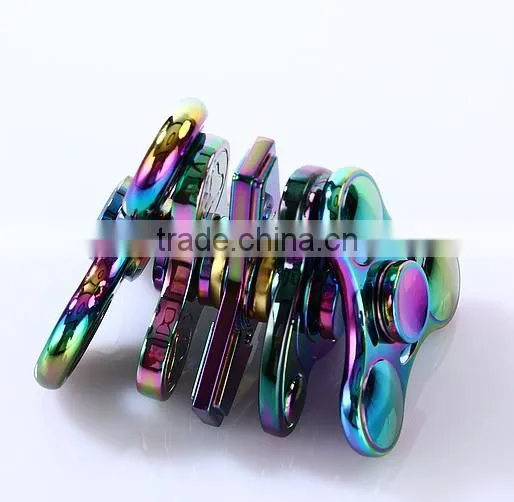 New Color Colorful Clover Gyro Metal Spinner Magic Decompression Artifact Finger Between the Gyro Toys photo-5